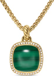 David Yurman Albion® Pendant in 18K Yellow Gold with Diamonds, 15mm