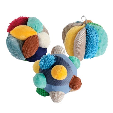 Knots and Knobs Plush Balls - Set of 3