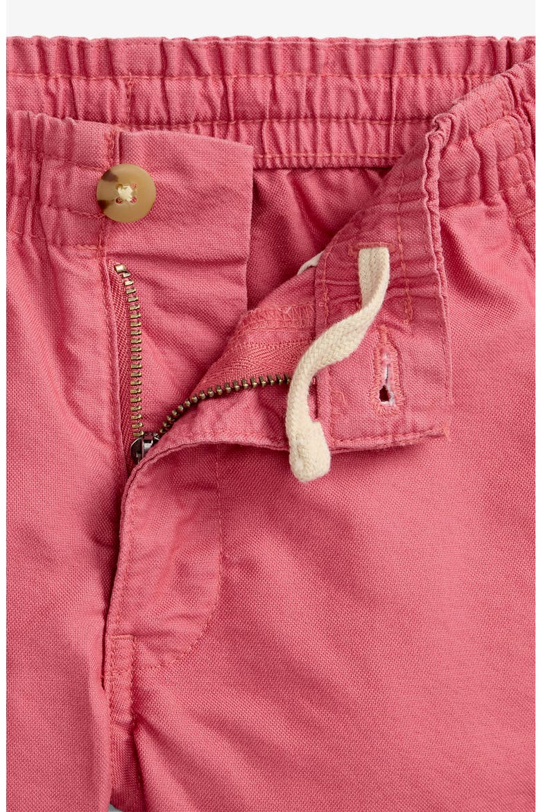 Kids' Classic Polo Bear Cotton Oxford Shorts, Alternate, color, ADIRONDACK BERRY