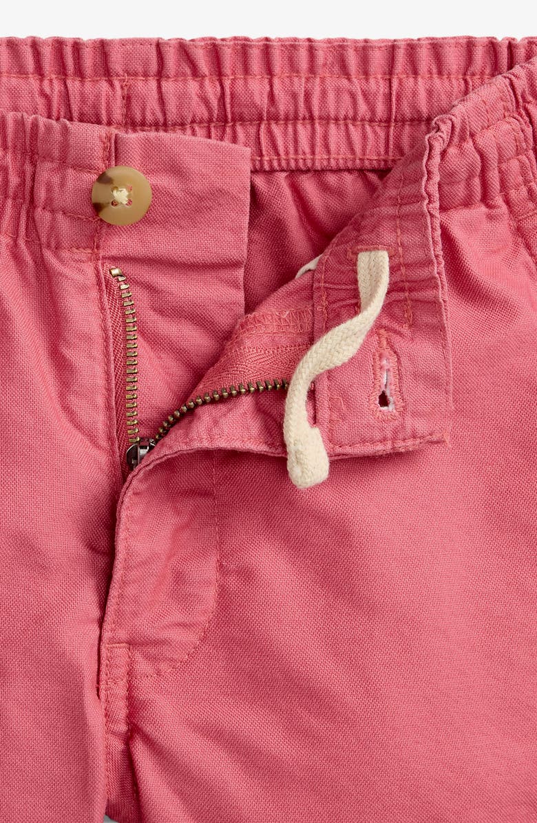 Polo Ralph Lauren Kids' Classic Polo Bear Cotton Oxford Shorts, Alternate, color, Adirondack Berry