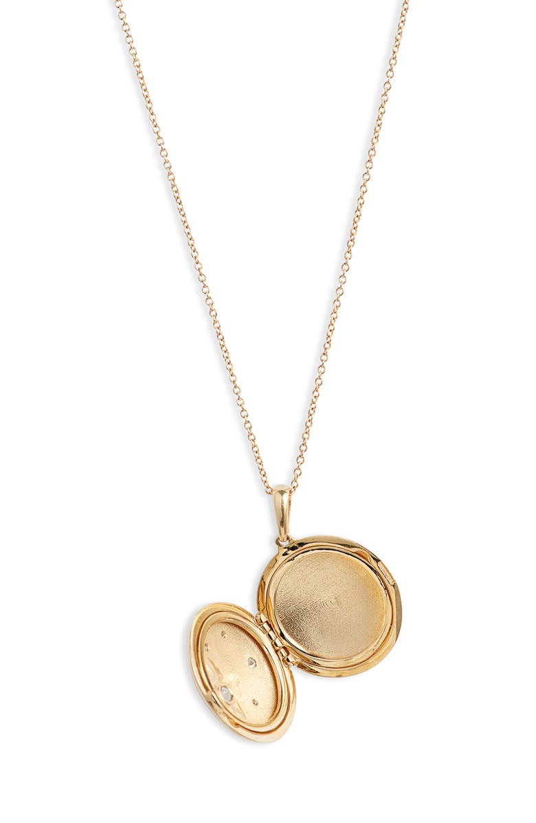 Anzie Gothic Constellation Pendant Necklace, Alternate, color, Yellow Gold