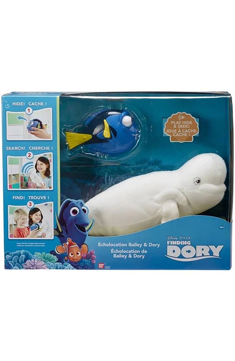 Bandai Namco Disney Finding Dory Echo Location Bailey and Dory, Alternate, color, Multicolored