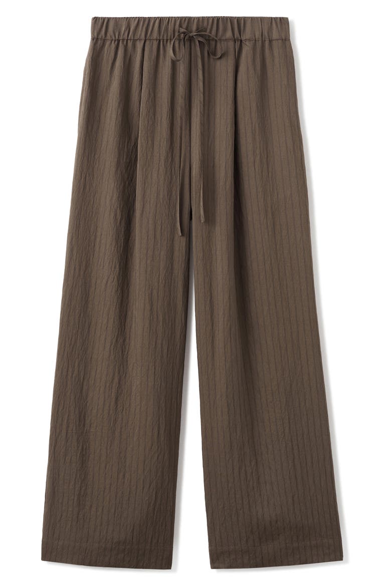 Pantalon Tatu Drawstring Pants, Main, color, BROWN