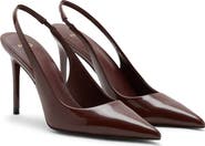 MANGO Mica Pointed Toe Slingback Pump