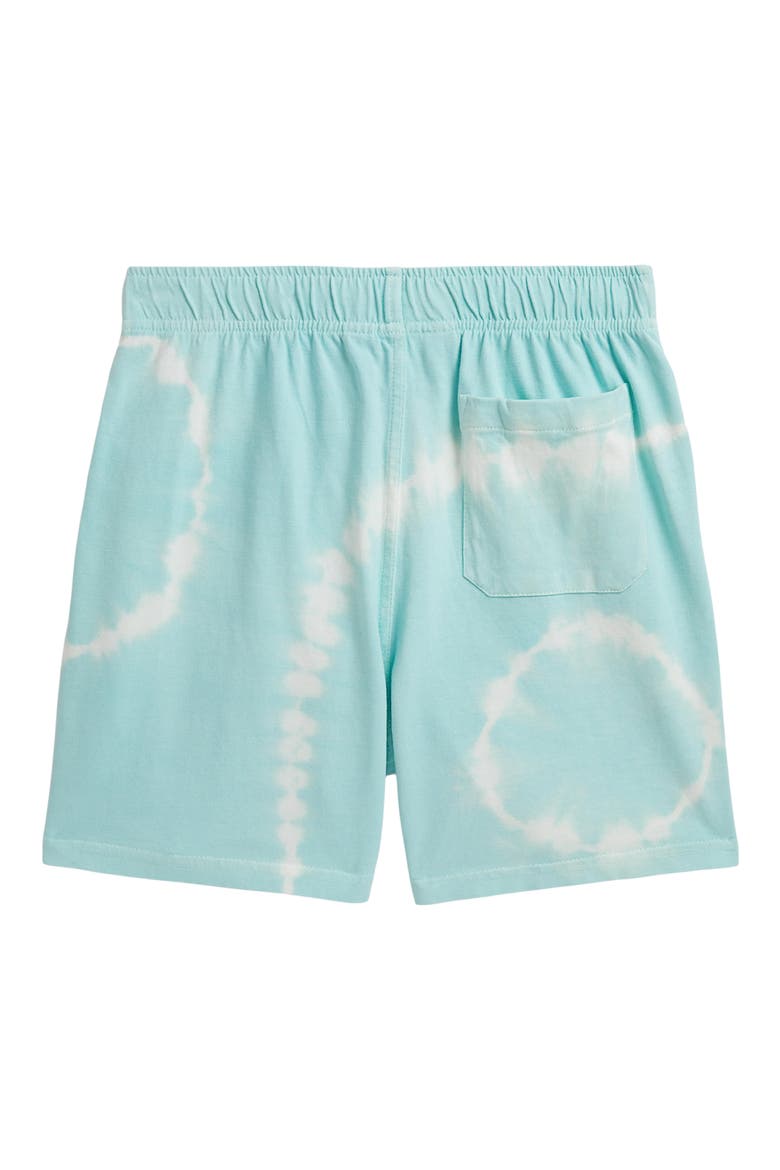 Kids' Cotton Jersey Sweat Shorts, Alternate, color, PARAKEET