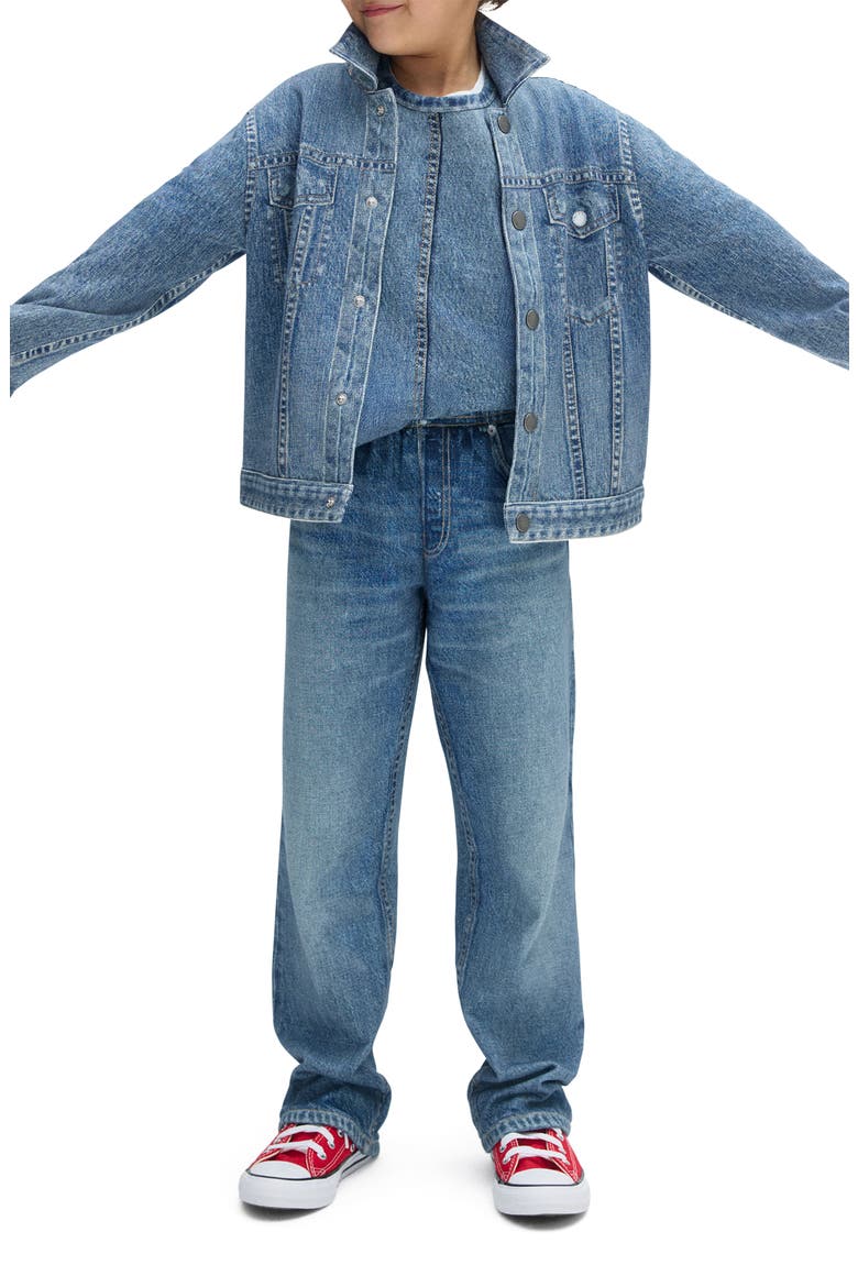 Kids' Mini Miramar Trucker Jacket, Alternate, color, SCRLT