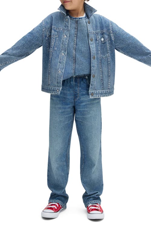 Rag & Bone Kids' Mini Miramar Trucker Jacket In Blue