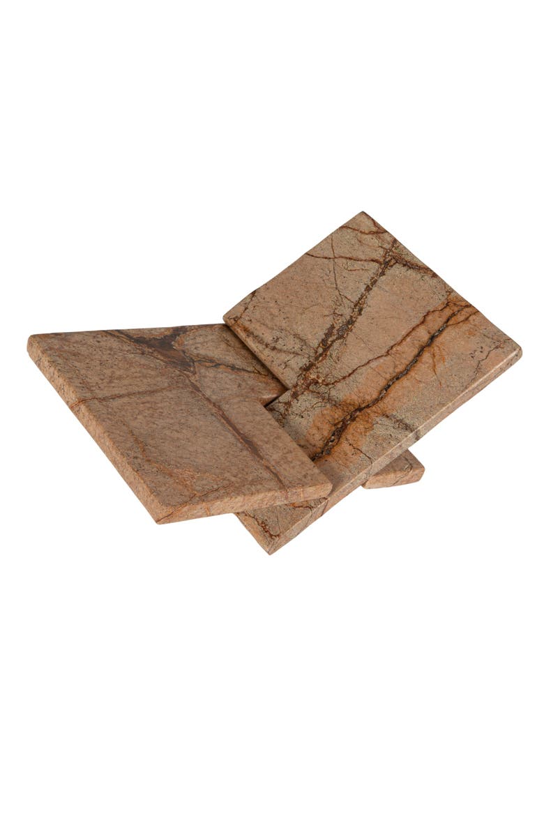 Decorative Marble Book Holder, Sage Green, Main, color, Brown