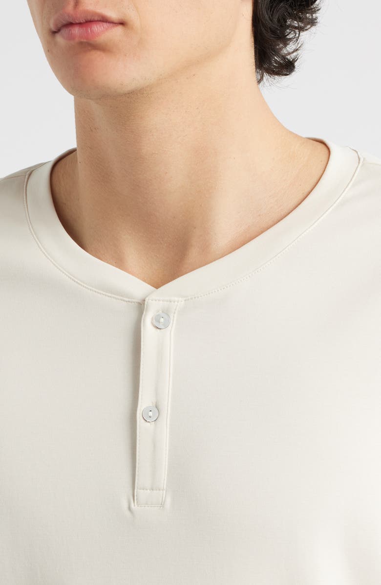 Daniel Buchler Stretch Cotton & Modal Blend Henly Pajama T-Shirt, Alternate, color, Oatmeal