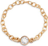 Set & Stones Renata Cubic Zirconia Chain Ring