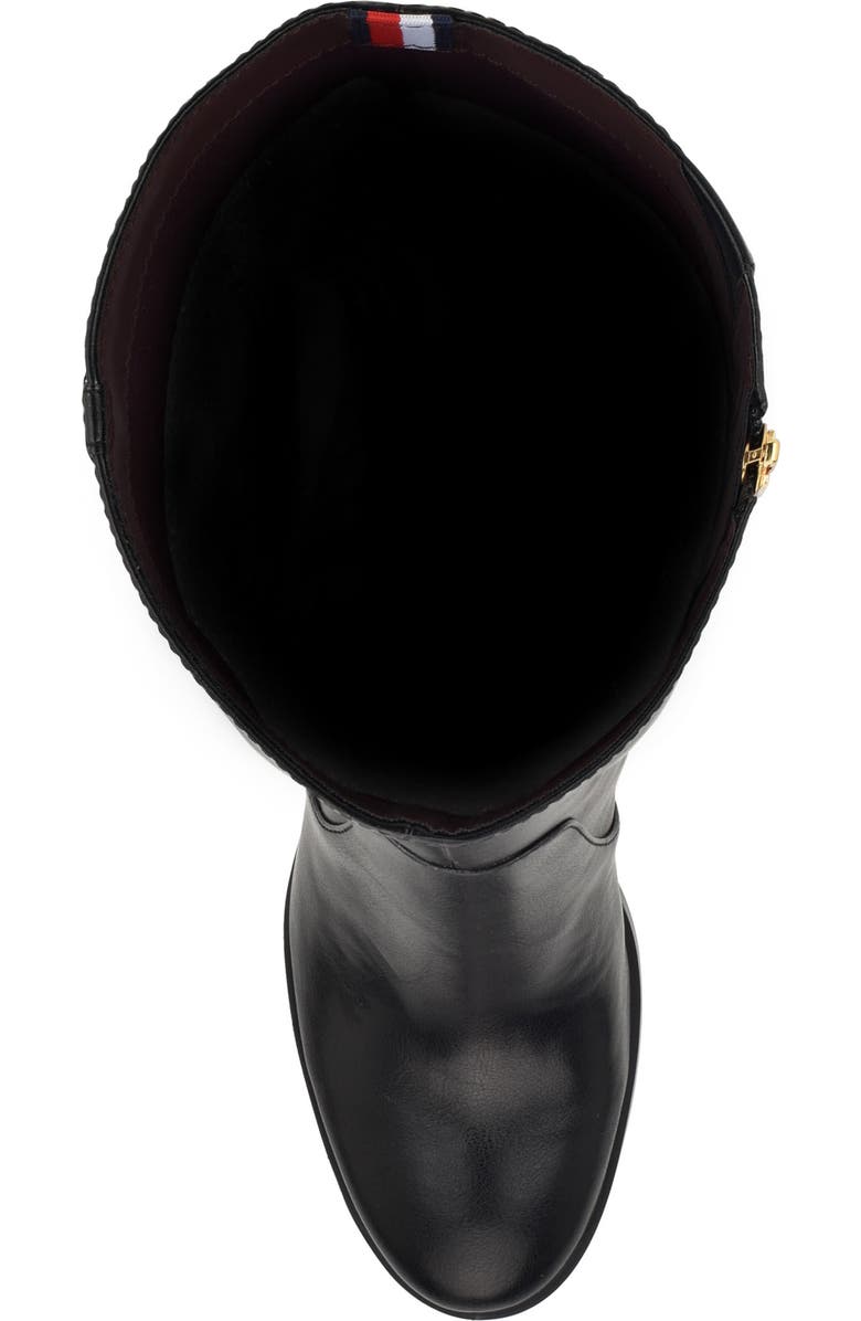 Tommy Hilfiger Ursy Knee High Boot, Alternate, color, Black