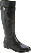 Tory Burch Turnlock Knee High Riding Boot