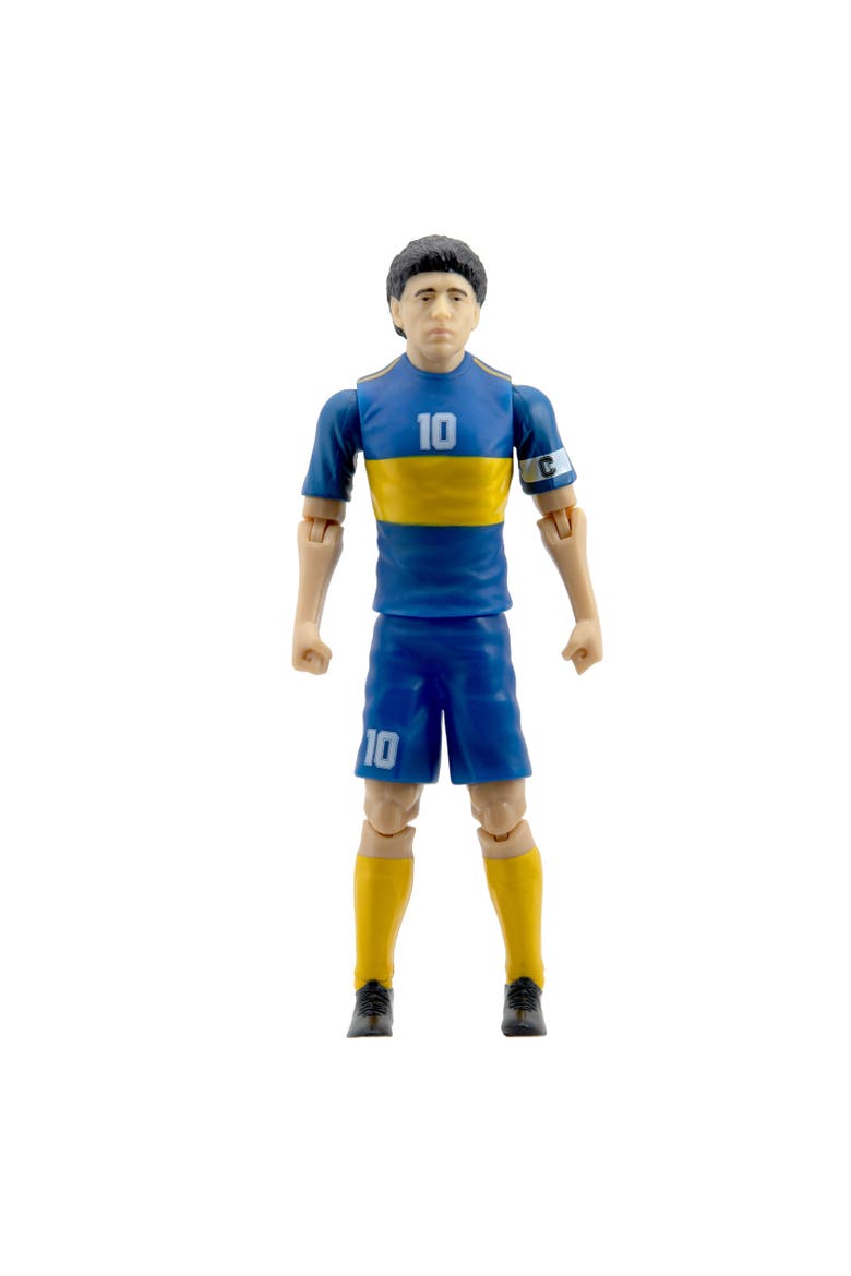 Sockers Legends Diego Maradona Boca Juniors 8" Soccer Action Figure, Main, color, Blue