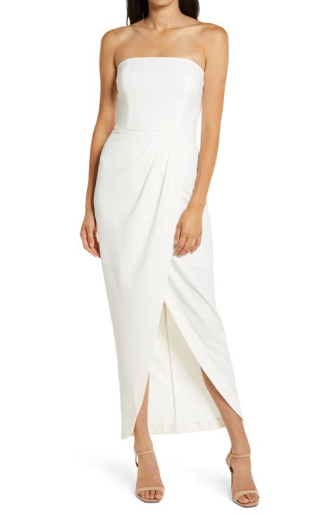 The Angelique Strapless Tulip Gown