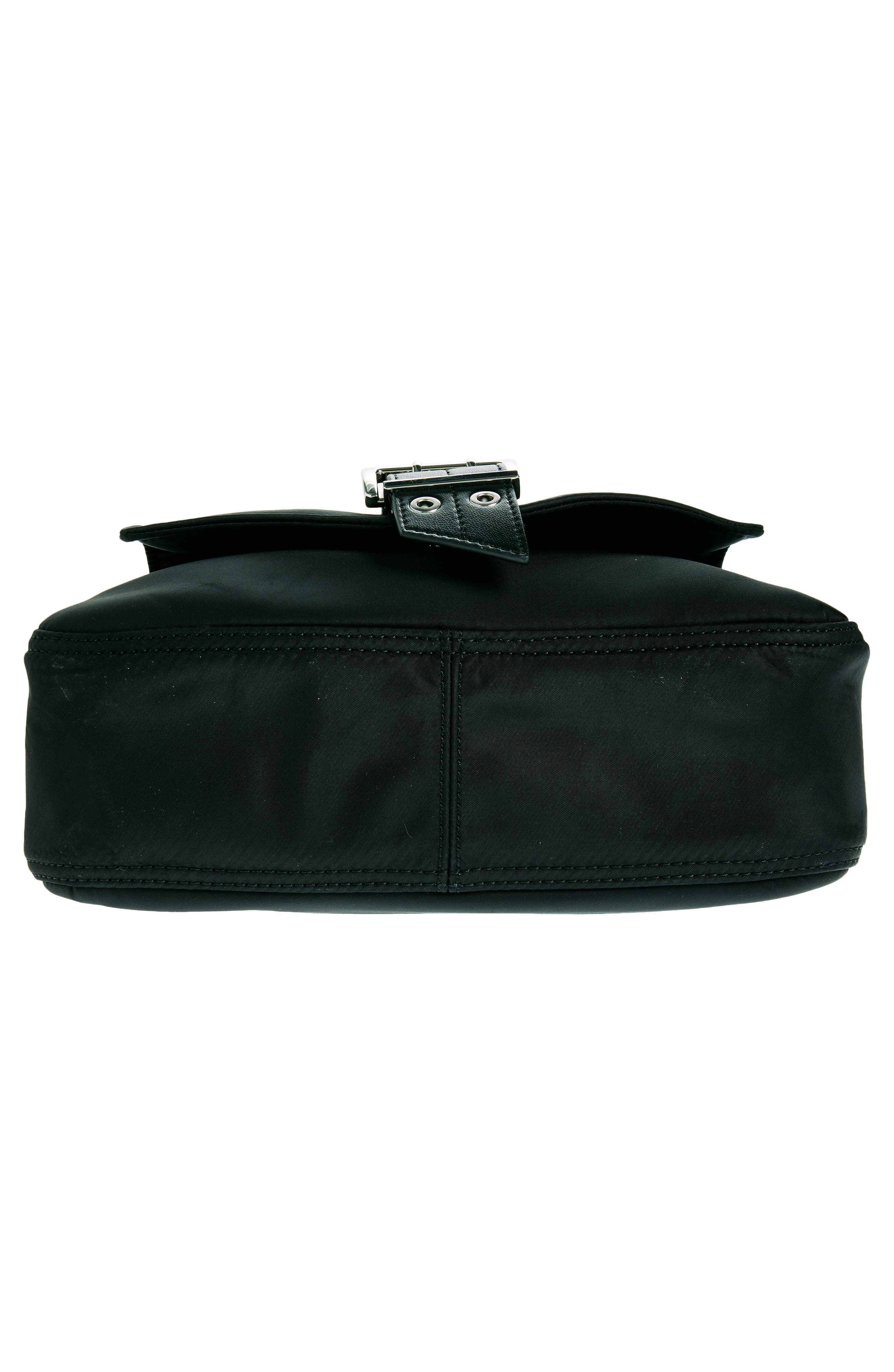 Ganni Bucky Recycled Nylon Camera Bag, Alternate, color, 