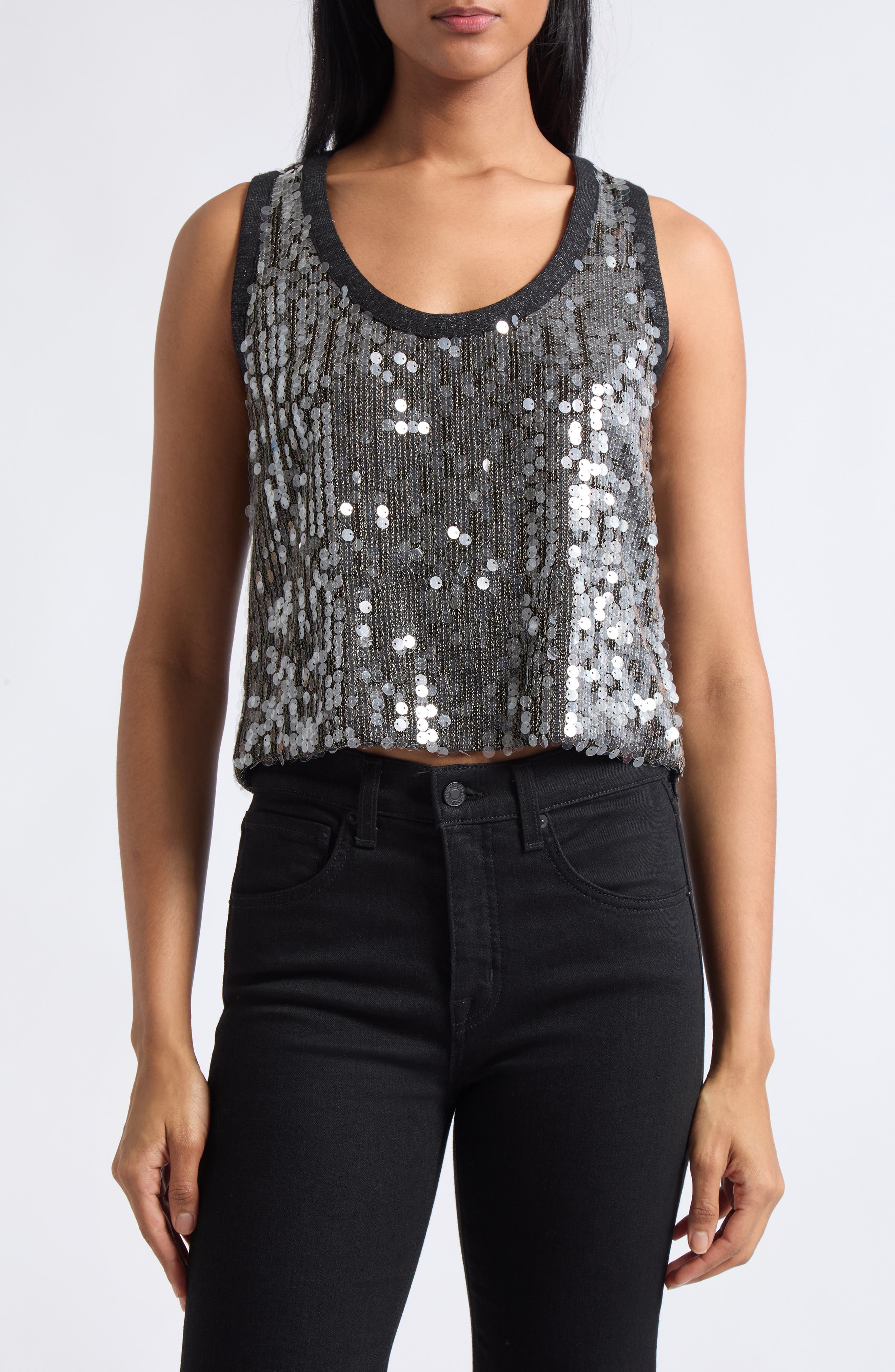 selected GUNMETAL PAILLETTE