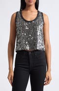 Ramy Brook Lexi Sequin Sweater Tank