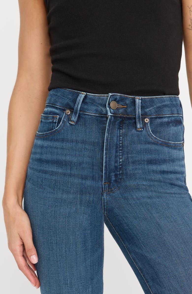 Good American Soft-Tech Good Classic Bootcut Jeans, Alternate, color, Indigo1132