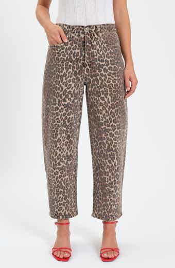 DAZE Westward High Waist Ankle Barrel Leg Jeans