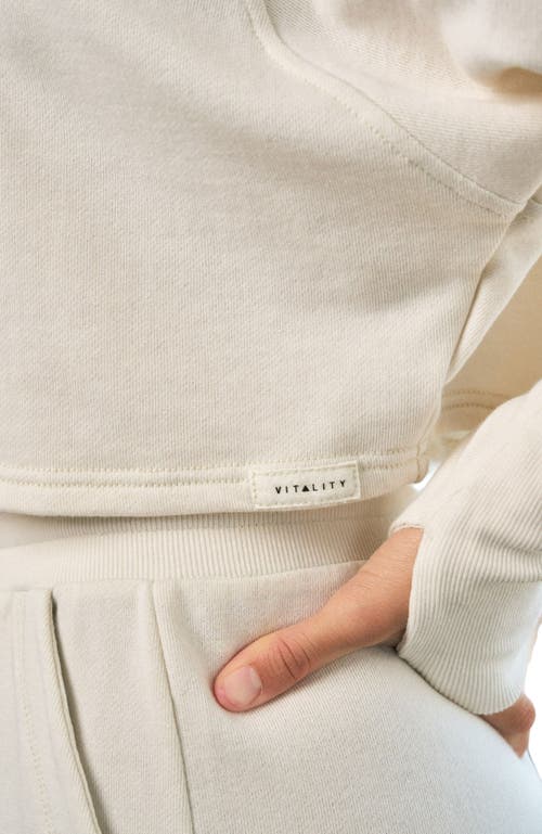 Vitality Remedy Crop Crew In Neutral