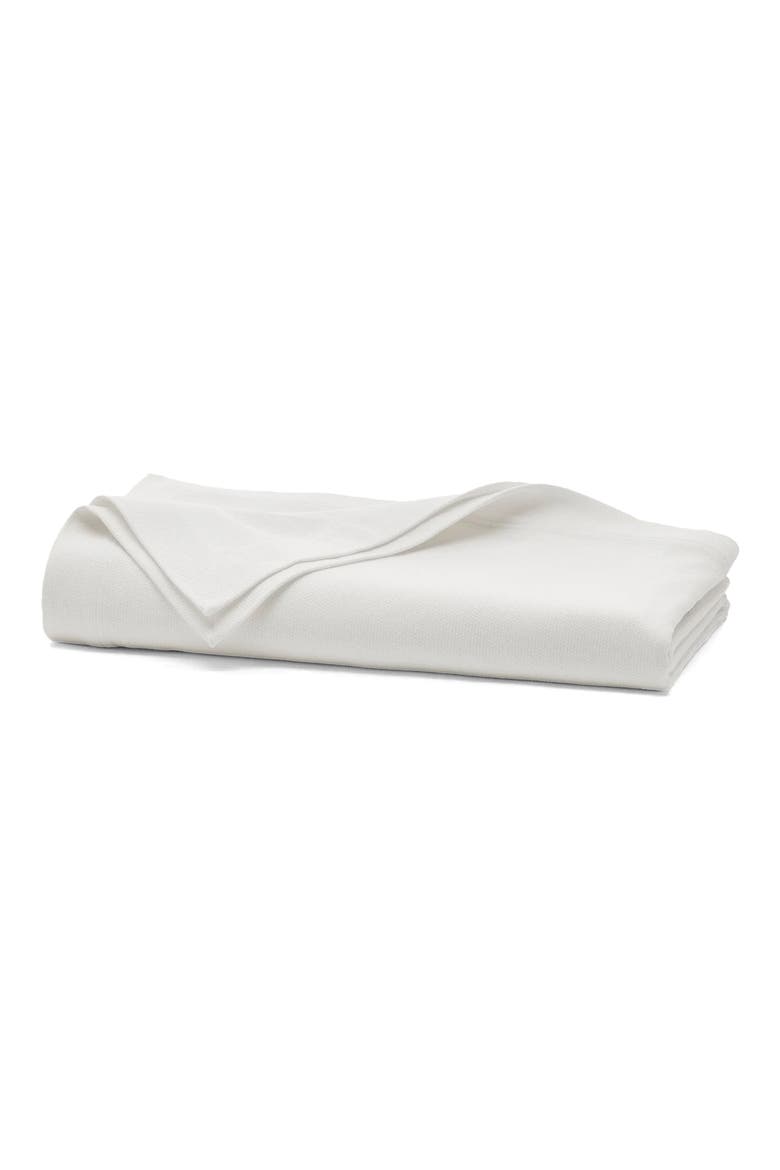 Essential Organic Cotton Bed Blanket, Main, color, WHITE