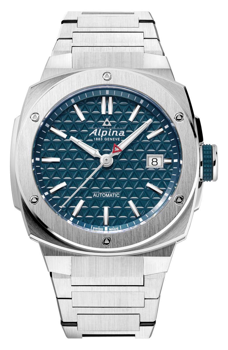 ALPINA Alpiner Extreme Automatic Bracelet Watch, 39mm, Main, color, 