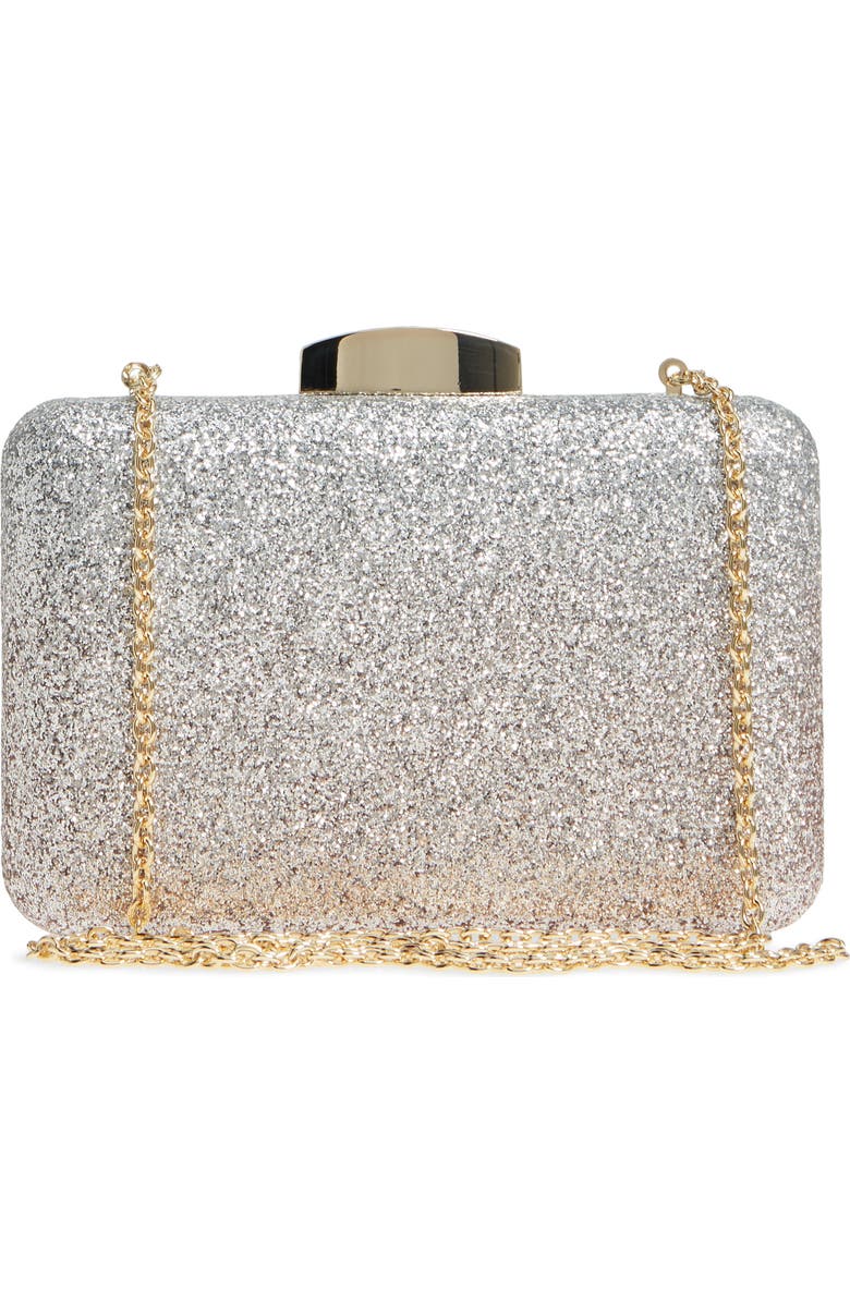 Nordstrom Ombré Glitter Minaudière, Alternate, color,