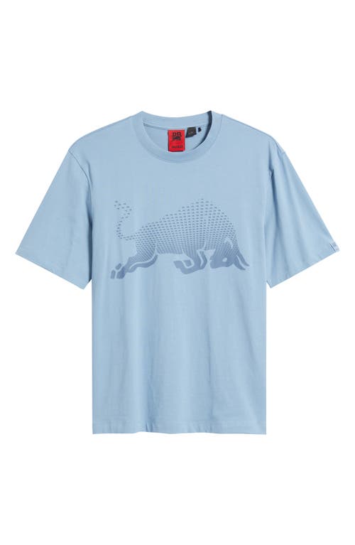 Hugo Boss Hugo X Rb Formula One™ Team Relaxed Fit Graphic T-shirt In Medium Blue