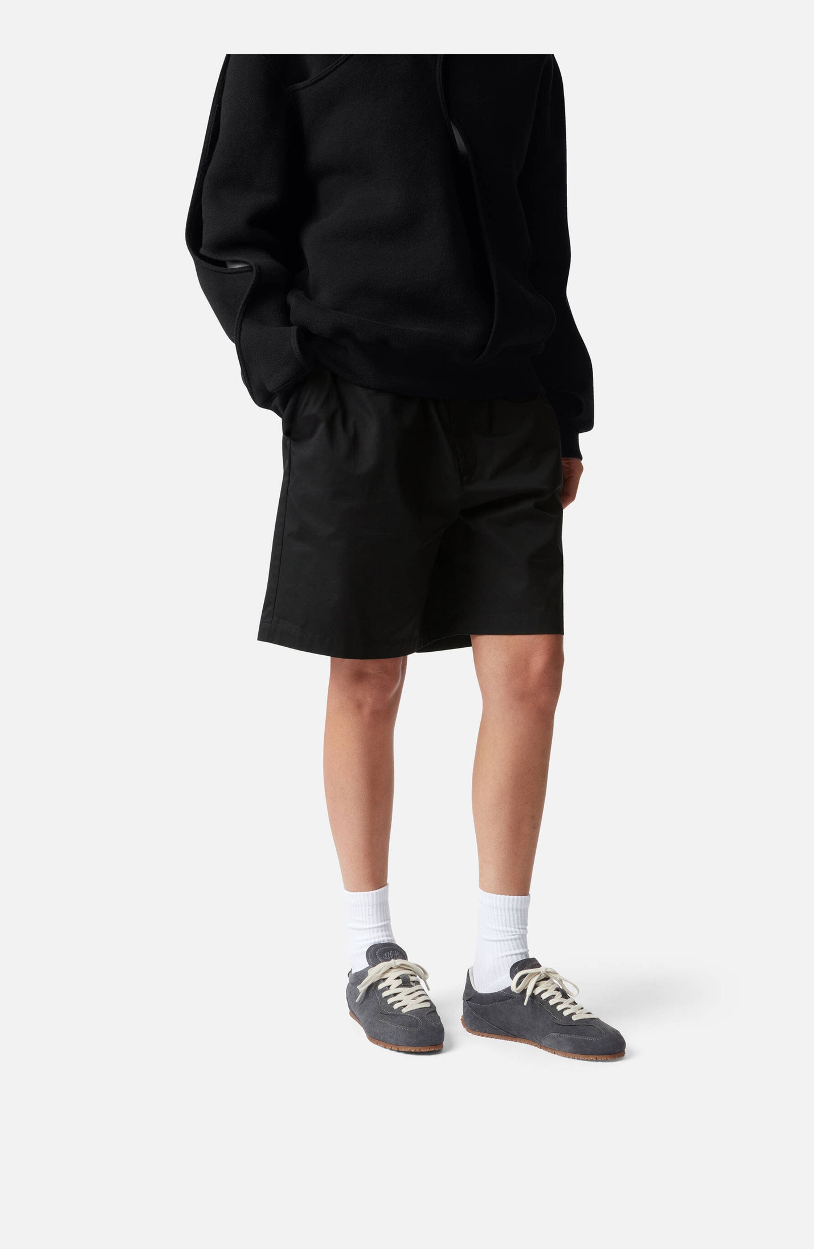 Daze Suede Runner - Men's, Alternate, color, Dark Grey/Dark Grey