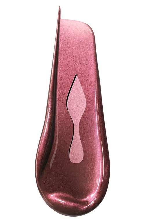 Christian Louboutin Rouge Stiletto Vinyl Gloss In Mauve Heat