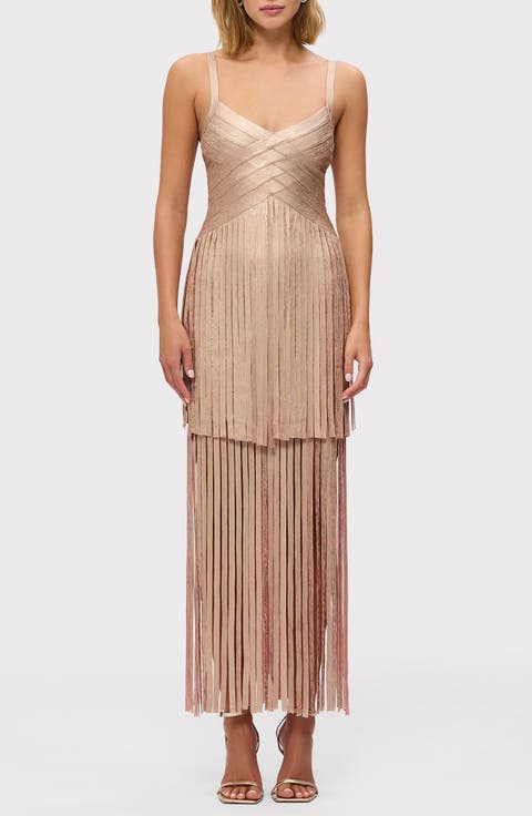 The Metallic Vivienne Bandage Gown