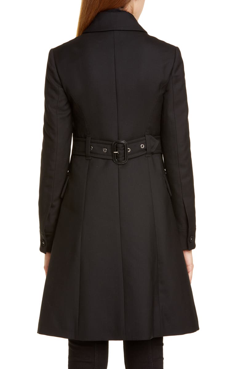 Burberry Angus Gabardine Coat, Alternate, color, 