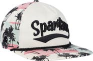 New Era Men's New Era Cream Michigan State Spartans High Tide Golfer Snapback Hat