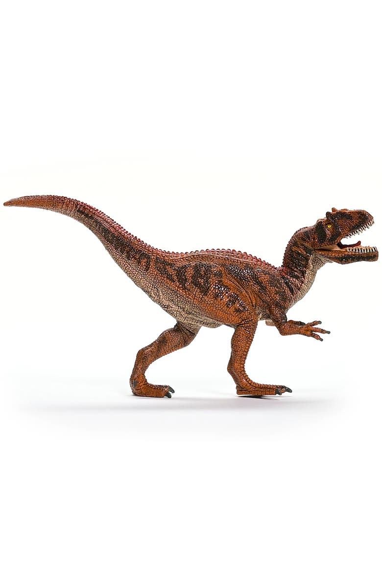 Allosaurus Dinosaur Action Figure, Alternate, color, Multicolored