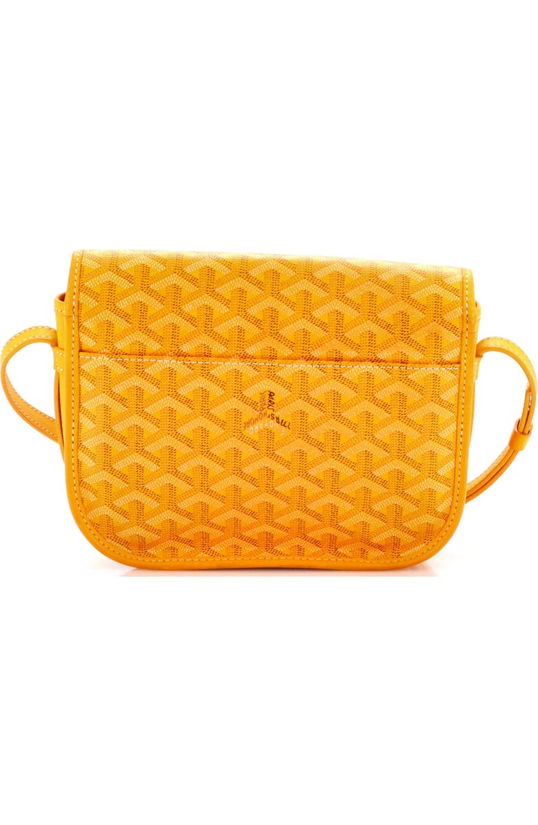 Pre-Owned Goyard Belvedere Messenger Bag Coated Canvas PM, Alternate, color, Yellow