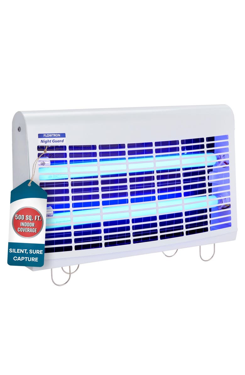 Flowtron Portable Indoor Fly Trap, 30W, Dual Lure Electric Insect Killer, 500 Sq Ft Coverage, Main, color, 