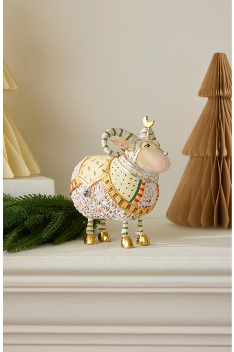 Patience Brewster Nativity Sheep Figure, Alternate, color, MULTI
