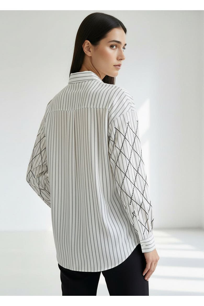Kailee Embroidered Shirt, Alternate, color, MULTI COLOR