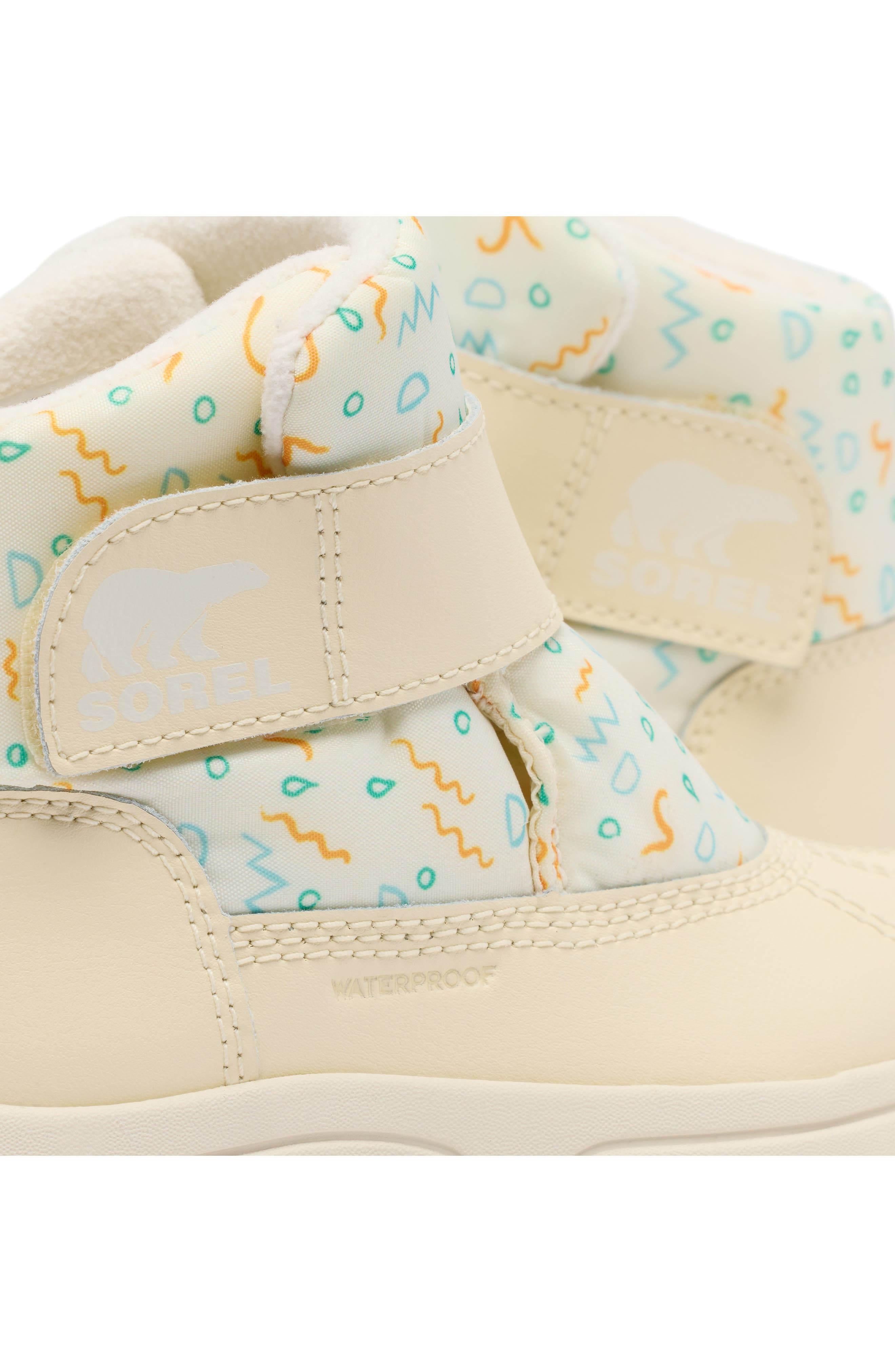 SOREL Whitney III Waterproof Boot, Alternate, color, Snow/ Honey White