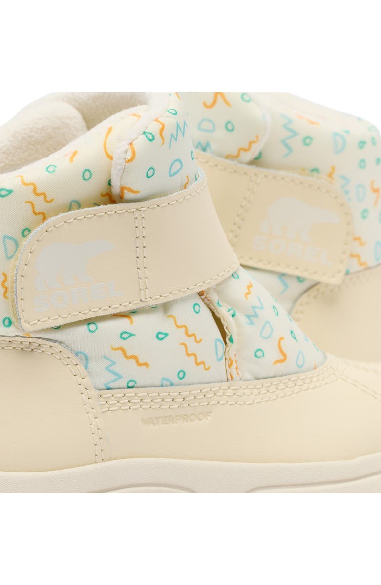 SOREL Whitney III Waterproof Boot, Alternate, color, Snow/ Honey White