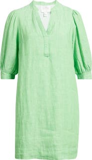 Lilly Pulitzer® Mialeigh Elbow Sleeve Linen Shift Dress