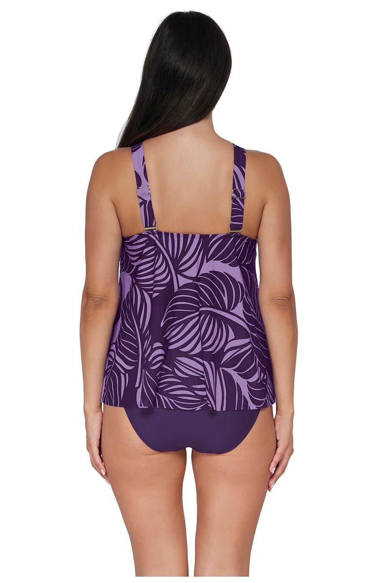 Sunsets Escape Sadie Tankini Swimsuit Top, Alternate, color, Mystic Palms