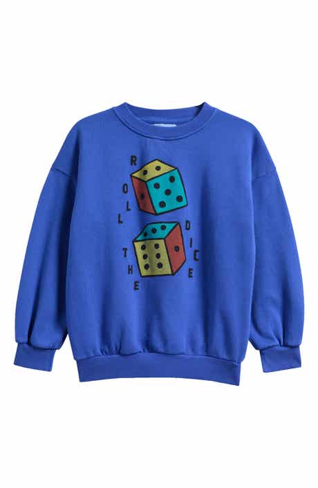 Bobo Choses Kids' Roll The Dice Cotton Graphic Sweatshirt