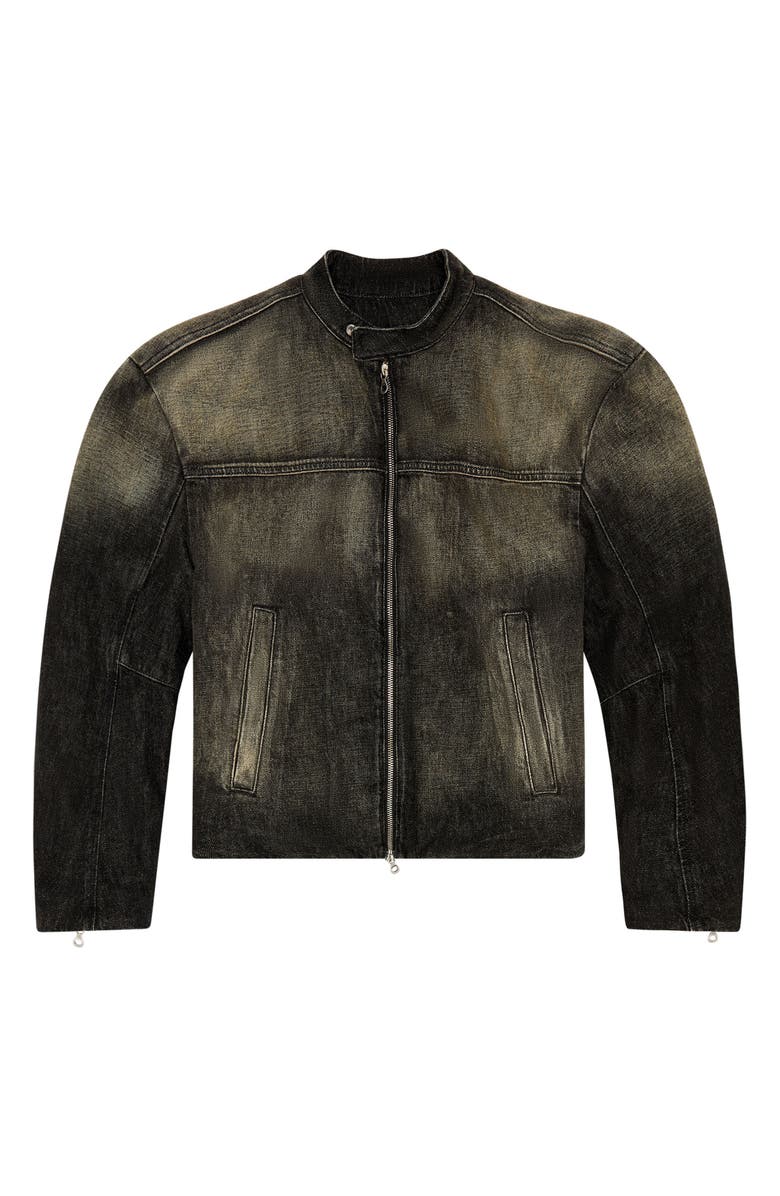 DIESEL<sup>®</sup> Marge Denim Jacket, Alternate, color, Black