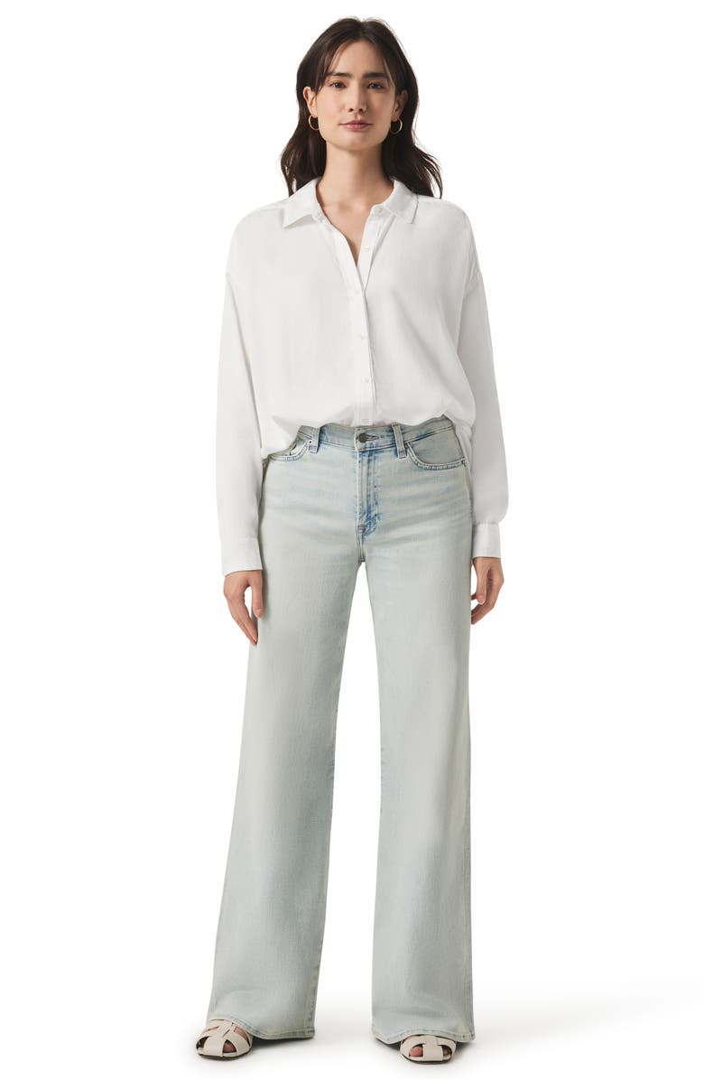 Splendid Ella Button-Up Shirt, Alternate, color, White