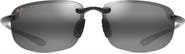 Maui Jim Hookipa 64mm Polarized Rectangle Sunglasses