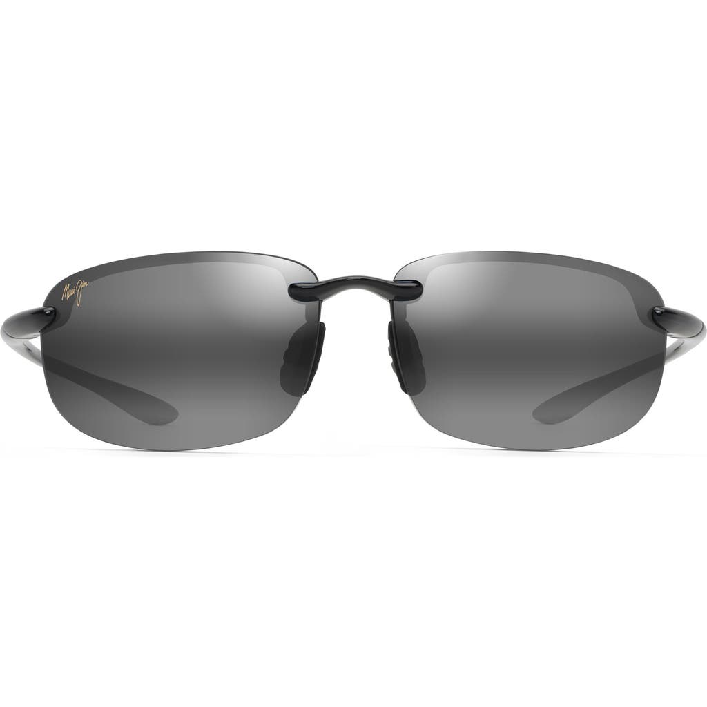 Maui Jim Hookipa 64mm Polarized Rectangle Sunglasses In Multi