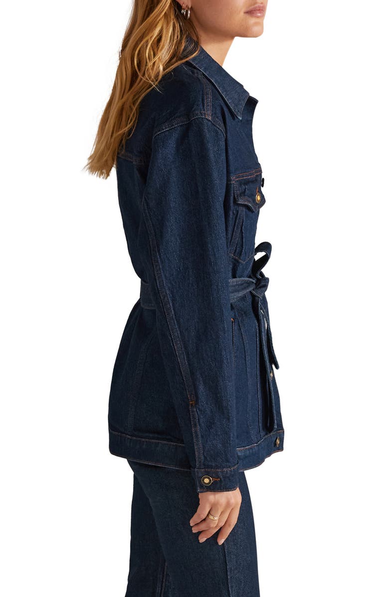 Favorite Daughter The Jane Denim Trench Coat, Alternate, color,