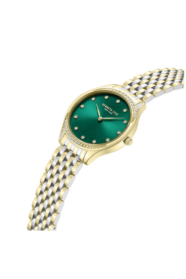 Classic Two-Tone Bracelet Watch, 36mm, Alternate, color, MULTI