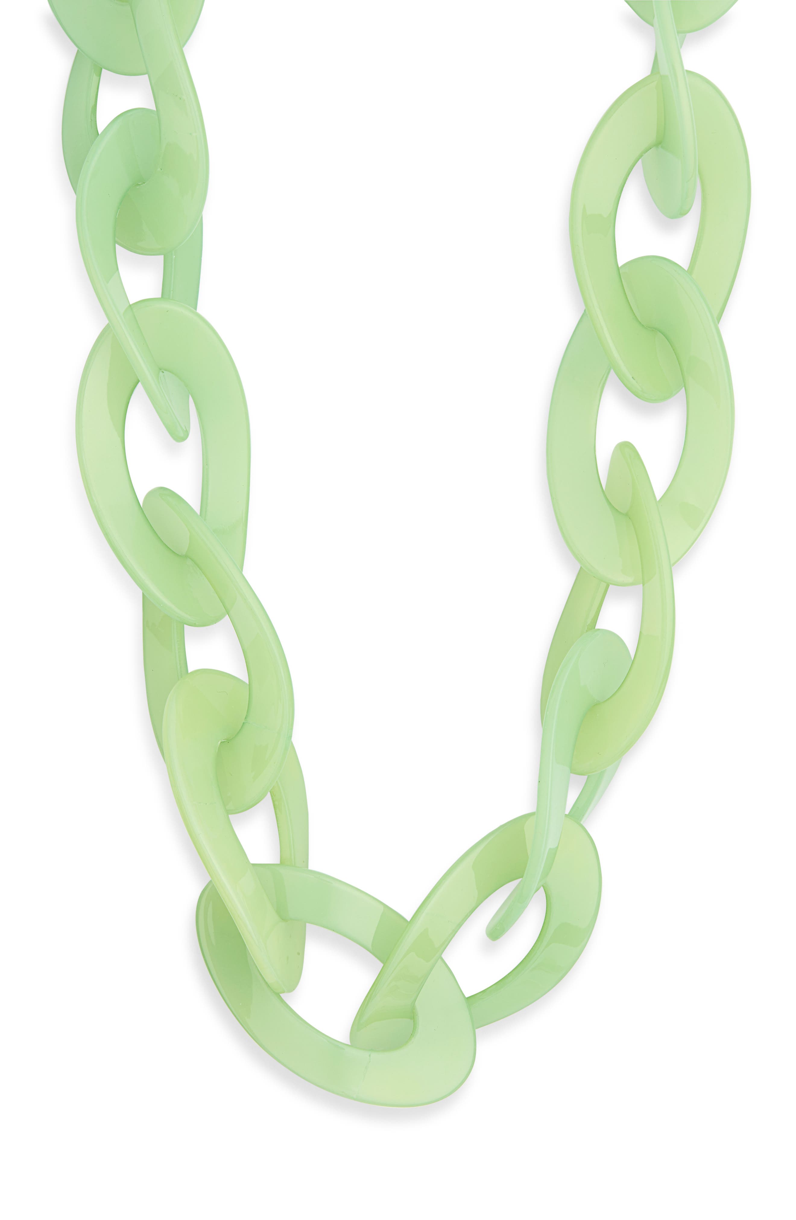 Oversized Link Statement Necklace